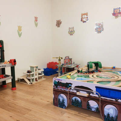 Spielzimmer: Fahrzeugecke